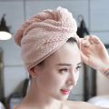 Microfiber Quick Dry Bath Hair Drying Towel | Head Wrap Hat Super Absorbent Shower Cap | Hair Dryer Cap Towel | Magic Instant Hair Dryer Cap Towel Hair Wrap Towel Best For Women (Homeducts). 
