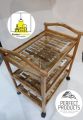 Tea Trolly / Tea Trolley / Wooden Trolly/ Glass Trolly. 