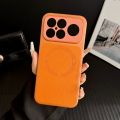 Retro Business Leather Texture Magnetic Case For  POCO F9 F8 Pro Ultra Drop Proof Wireless Charging Camera Protector Cover. 