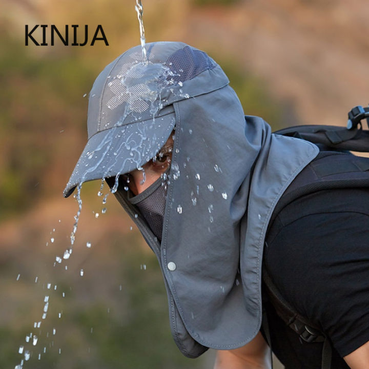 Foldable%20Quick%20Drying%20Waterproof%20360%C2%B0%20Visor%20Hat%20UV%20Protection%20Baseball%20Cap%20Men%20Shawl%20Sun%20Hats%20Women%20Dual%20Use%20Fishing%20Hiking%20Cap%20-%20Image%202