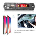 1-5PCS Bluetooth 5.3 MP3 WMA Decoder Board USB AUX TF FM Radio 9V 12V Wireless Lossless Music Player Module with Remote Control. 