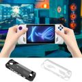Transparent Case For  ROG Ally Case Game Console Clear TPU Protective Shell Back Cover Ergonomic Skin Sleeve Accessories. 