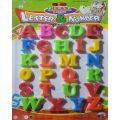 Magnetic English Capital Alphabets - 26 Pieces - Multicolour. 