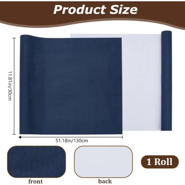 51x11.8%20Inch%20Navy%20Blue%20Book%20Cloth%20Paper%20Backed%20Book%20Cover%20Suede%20Fabric%20Surface%20Bookbinding%20Book%20Cloth%20for%20Book%20Binding%20Supplies%20-%20Image%202