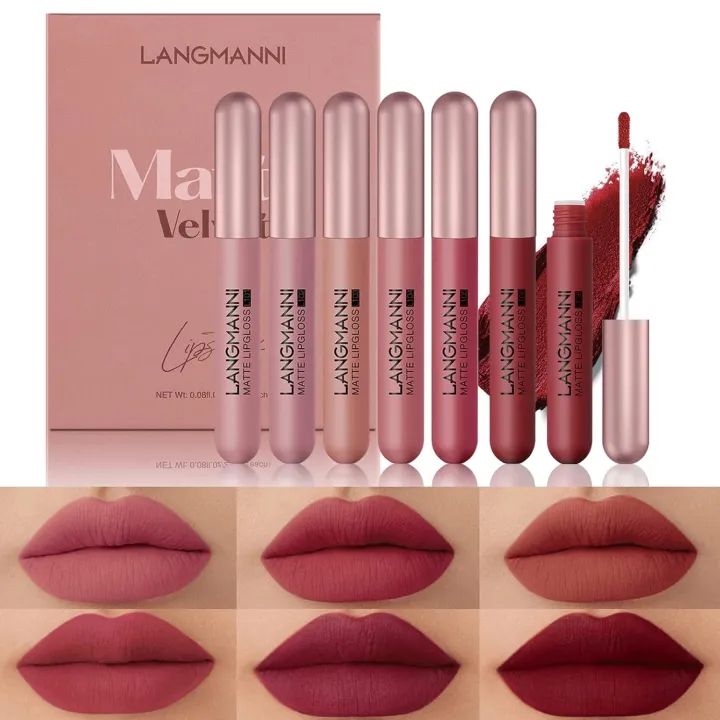 The%206-Piece%20Velvet%20Matte%20Liquid%20Lipstick%20Set%20typically%20includes%20a%20curated%20range%20of%20versatile%20and%20trendy%20shades%20designed%20to%20suit%20various%20skin%20tones%20and%20occasions.%20The%20set%20may%20feature%20the%20following%20color%20options:%20-%20Image%203