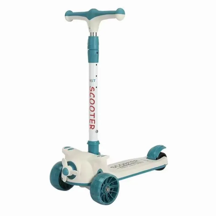 KidsSansar%20-%20Kids%20Musical%20&%20Lights%20System%203%20Wheeler%20Kick%20Push%20Scooter%20-%20Image%202