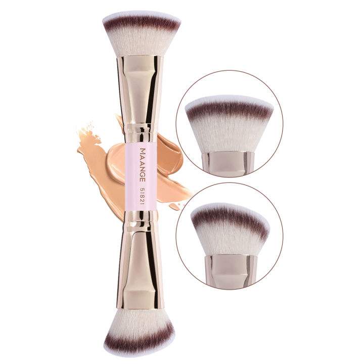 MAANGE%202PCS%20Foundation%20Brush%20Set%20for%20Liquid%20Cream%20Powder%20Contour%20Buffing%20Blending%20Concealer%20Face%20Brush%20Cosmetic%20Makeup%20Tools%20-%20Image%203