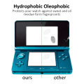 2PCS PET Screen Protector For 3DS HD Clear Explosion-proof Game Console Screen Protective Film Water-proof NOT Glass.