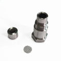 New Oxygen O2 Sensor Spacer Adapter Connector Fix Check Engine Light Converter M18X1.5 With Filter Screen. 