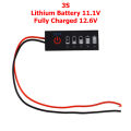 1S 2S 3S 4S 5S 6S 7S LED Battery Capacity Indicator Anti Reverse Connection for Li-ion LiFePO4 Lead Acid Battery Voltage Tester. 