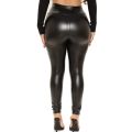 Women High Waist Tummy Control Butt Lift PU Leather Leggings Outwear Skinny Pants Casual Trousers Streetwear. 