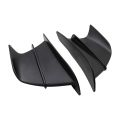 2PC Universal Motorcycle Winglet Aerodynamic Spoiler Wing with Adhesive Motorcycle Decoration Sticker For Yamaha Suzuki Kawasaki. 