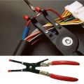 Auto Hose Clamp Pliers Straight Throat Tube Bundle Clamp Removal Tool Water Pipe Hose Flat Band Ring Type Tool Garage Tools. 