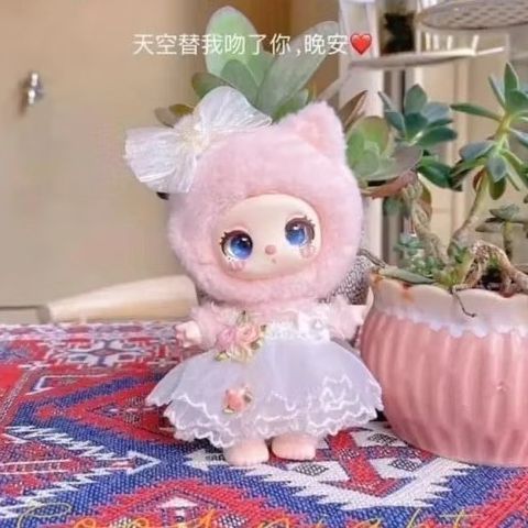 Th%20Liila%20lucky%20cat%20v.2%20The%20newest%201-Dip%20Cat%20keychain%20doll/baby%20three%20Fairytale%20Kindergarten%20100%25%20-%20Image%204