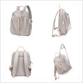 Bag for Woman Aesthetic Backpack Fashion Design Girl‘s Bags Pleated Fabric Drawstring Cute Thin Back Pack Foldable Light Schoolbag. 