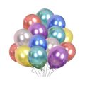 10 / 20 / 50 / 100 pcs Metallic Latex Balloons for birthday party wedding decoration baby.