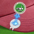 Magnetic Golf Ball Marker Hat Clip Just Tap it In Tap Tap Taparoo Pattern Golf Ball Marker Caps Accessories Enamel Clips Jewelry.