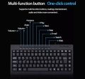 Banda K1000 Multimedia Ultra Thin Mini Wired Notebook Keyboard for PC Laptop Windows. 