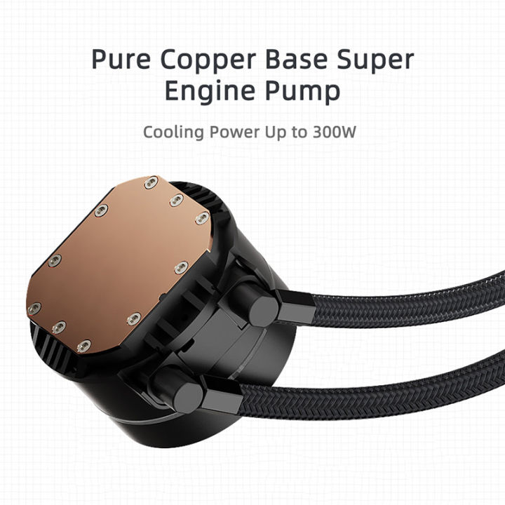 Teucer%20240%20360%20Water%20Cooling%20CPU%20Cooler%20ARGB%20Fan%20Liquid%20Heatsink%20Integrated%20Radiator%20for%20Intel%20LGA%201700//1200/1150%202011%20AM4%20AM5%20-%20Image%204