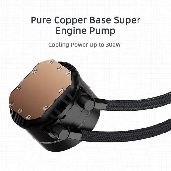 Teucer%20240%20360%20Water%20Cooling%20CPU%20Cooler%20ARGB%20Fan%20Liquid%20Heatsink%20Integrated%20Radiator%20for%20Intel%20LGA%201700//1200/1150%202011%20AM4%20AM5%20-%20Image%204