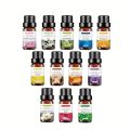 12 Kinds Of Organic Essential Oils, Aromatherapy Essential Oil Kit For Diffuser, Humidifiers, Aromatherapy, Candle Making(10ml).