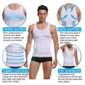 Slim 'n lift men's belly button slimming vest. 