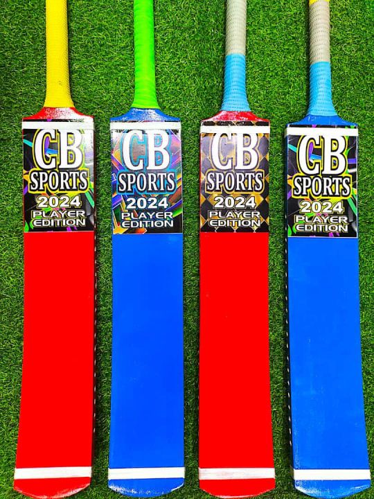 CB sports tape ball cricket bat 2024 player edition bat with half cane handle