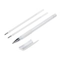 10pcs White Surgical Skin Microblading Marker Pen for Permanent Makeup Eyebrow Scribe Marker Brow Pencil Tattoo Supplies. 