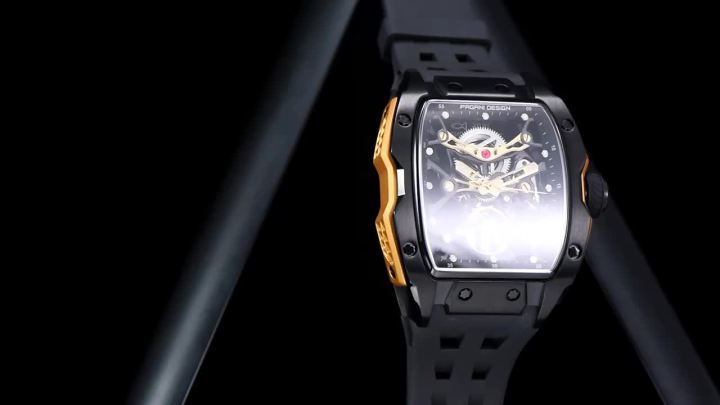 PAGANI DESIGN 2026 42MM New Alien Hollow Back Transparent Movement Luxury Men Watch Sapphire Glass Automatic Men Watches For Men