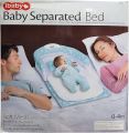 Portable Separate Bed Multifunctional Music Light Crib ibaby Soft Mesh Portable Infant Baby Separated Bed. 
