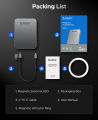 ORICO Magnetic Portable SSD 4K 120 fps ProRes HDR Record and Store, Up to 460MB/s for iPhone 15 16 Pro Max Portable Solid State.