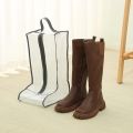 Shoes Dust Cover Mesh Transparent Shoe and Boot Storage Bag with Zipper Portable Travel Dust Organizer Protector Bag.