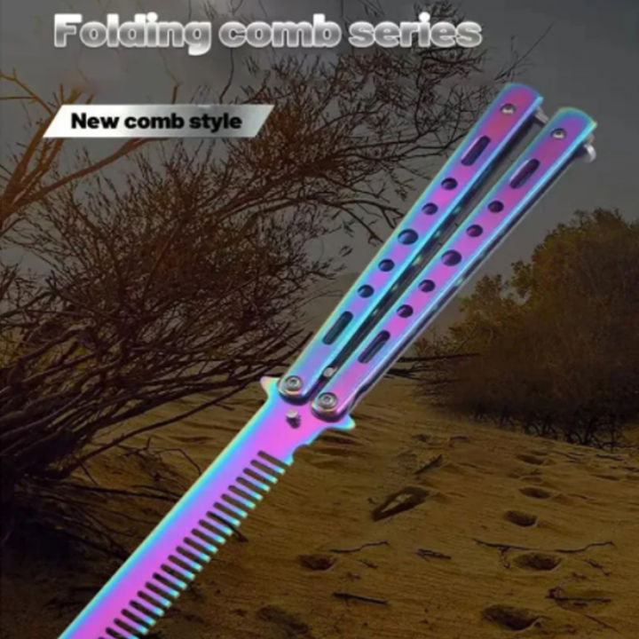 1PCS%20Foldable%20Comb%20Stainless%20Steel%20Butterfly%20Knife%20Comb%20Beard%20Moustache%20Brushe%20Salon%20Hairdressing%20Styling%20Tool%20-%20Image%202