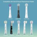 Toothbrush Dustproof Covers Caps Compatible with Braun Oral B Replacement Heads and IO Series Electric Toothbrush Head Protector. 