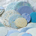 JIANQI 50 pcs Craft Vintage Scrapbooking Paper Kawaii Art Junk Journal Deco Sticker rotundity emboss DIY Material Paper. 
