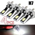 1/2/4PCs H7 Led Headlight Bulb Kit Car Fog Light Bulbs 12V 55W High Power Auto Fog Lamp 6000K Headlamp h7 super bright Bulbs. 