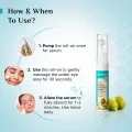 Pilgrim Squalane Roll-On Under Eye Eream Serum with Phyto-Retinol & Caffeine 15 ml. 