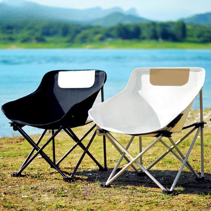 Folding Camping Chair Cover Portable Breathable Oxford Cloth Moon Chair Seat Cover for Patio Beach Home BBQ Backyard Lawn