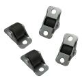 4 Pieces Small Wheel Castors Multipurpose Sliding Door Pulley Silent for Workbench Shelves Cupboard Table Small Furniture. 