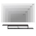 VTEC HOME Modern Wall Mount TV Stand / TV Wall Unit / TV console / Wall Rack / Floating Shelf / Floating TV stand / Modern Furniture / Living Room Furniture / Space Saver / Modern Wall mount TV unit- LTS 2300. 