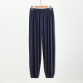 Large Size Men Pajama Pants Modal Anti-Mosquito Trousers Youths Home Trousers Outside the Loose Leisure Sleeping Pants Soft.