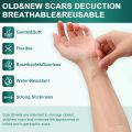 1Roll Professional Silicone Scar Sheets Scars Treatment - Reusable Silicone Scar Strips Type for Keloid, C-Section, Surgery,Burn. 