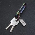 Titanium Alloy  Mini Pocket e, Portable Keychain Pendant, Unpacking e for Express Delivery and Unboxing. 