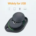 12/24V Car Bus Boats Vehicle LED Indicator Dual 2 Ports USB Charger Socket DC 5V 3.1A Universal Waterproof Charger Power Adapter. 