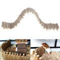 Hamster Wooden Fence Rat Ladder Bridge  Wood Ladder Natural Hideout for Small Animals Wooden Ladder Hamster Chew Bridge. 