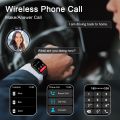 LAXASFIT Fashion Smart Watch Bluetooth Call Music Playback IP68 Waterproof Fitness Tracking For Men and Women Smart Watch .