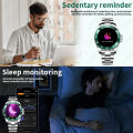 LIGE Original New Smart Watch 100+ Sports Modes IP68 Waterproof 1.27'' HD Screen Bluetooth call smart watchs for men Android IOS.