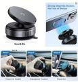 Magnetic CarPhone Mount 360° Adjustable Vacuum Suction Foldable Phone Holder Universal Dashboard Windshield Mount for Navigatio. 