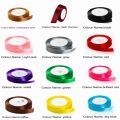 1.5 inch width 25 yard satin ribbon roll Ideal for sewing, gift wrapping, and decorative trims. 