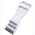 Tepka Cutter 5 in 1 Multipurpose vegetables and fruits slicer, peeler and cutter / multifuctional manual fast salad cutter machine. 
